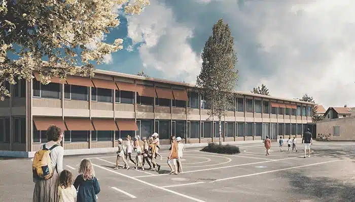 Energetische Sanierung von Altbau und nachhaltiger Neubau von Verwaltungsgebäuden, Schulen und Sportstätten.