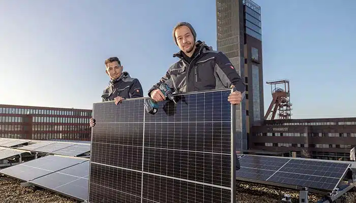 Photovoltaik-Projekte für Industrie und Gewerbe.