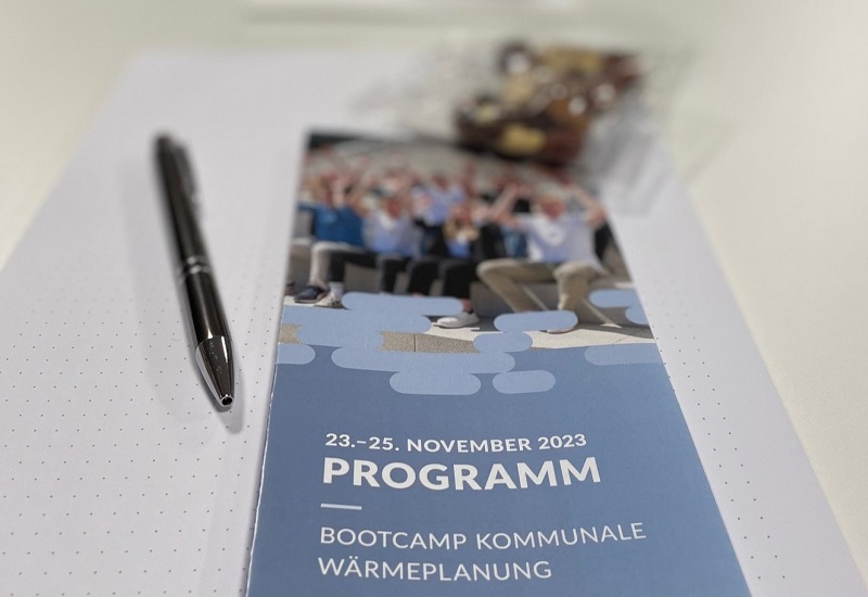 Programm Bootcamp Kommunale Wärmeplanung 2023.