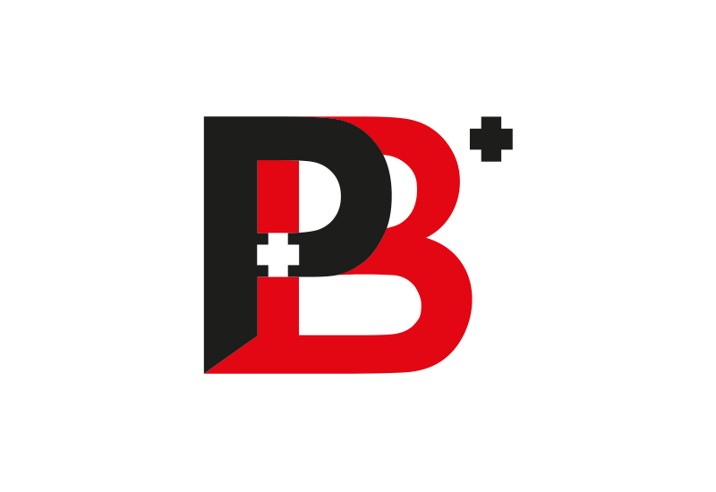 Logo von P+B.